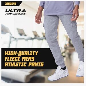 Pure Champ Gray Fleece Joggers Sweatpants size 2XL NEW IN PACKAGE